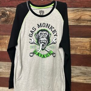 Gas Monkey Garage Long Sleeve Shirt 2XL